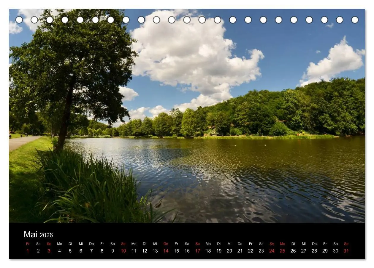 Bild: 9783516100792 | Saarbrücken (Tischkalender 2026 DIN A5 quer), CALVENDO Monatskalender