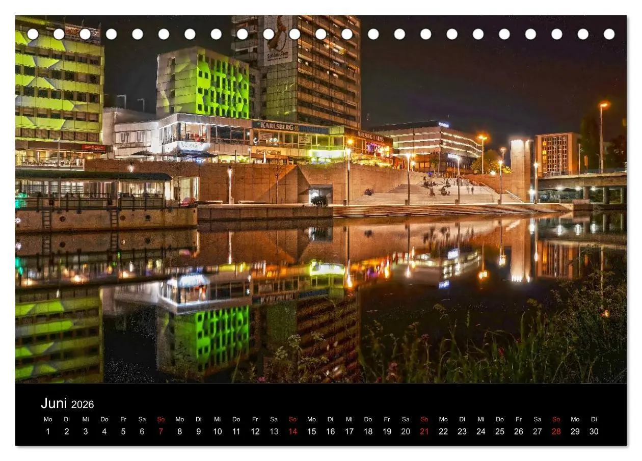 Bild: 9783516100792 | Saarbrücken (Tischkalender 2026 DIN A5 quer), CALVENDO Monatskalender