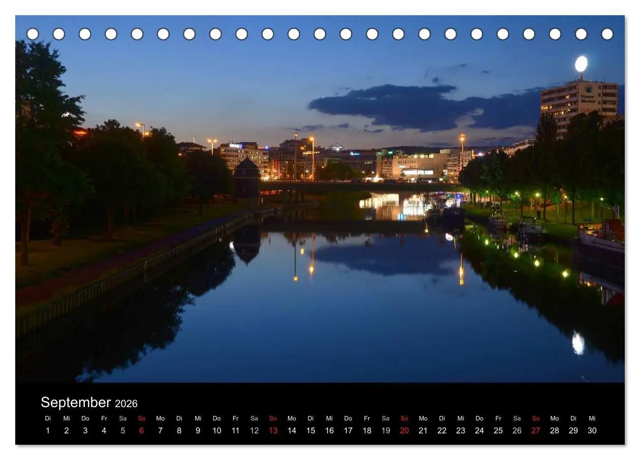 Bild: 9783516100792 | Saarbrücken (Tischkalender 2026 DIN A5 quer), CALVENDO Monatskalender