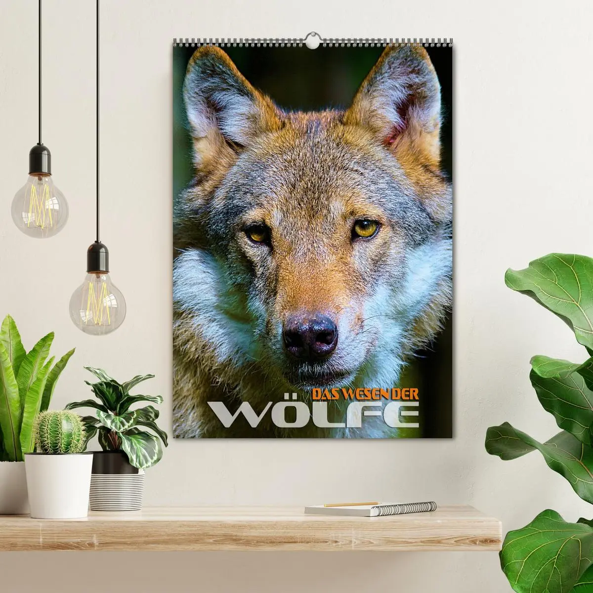 Bild: 9783516340792 | Das Wesen der Wölfe (Wandkalender 2026 DIN A2 hoch), CALVENDO...
