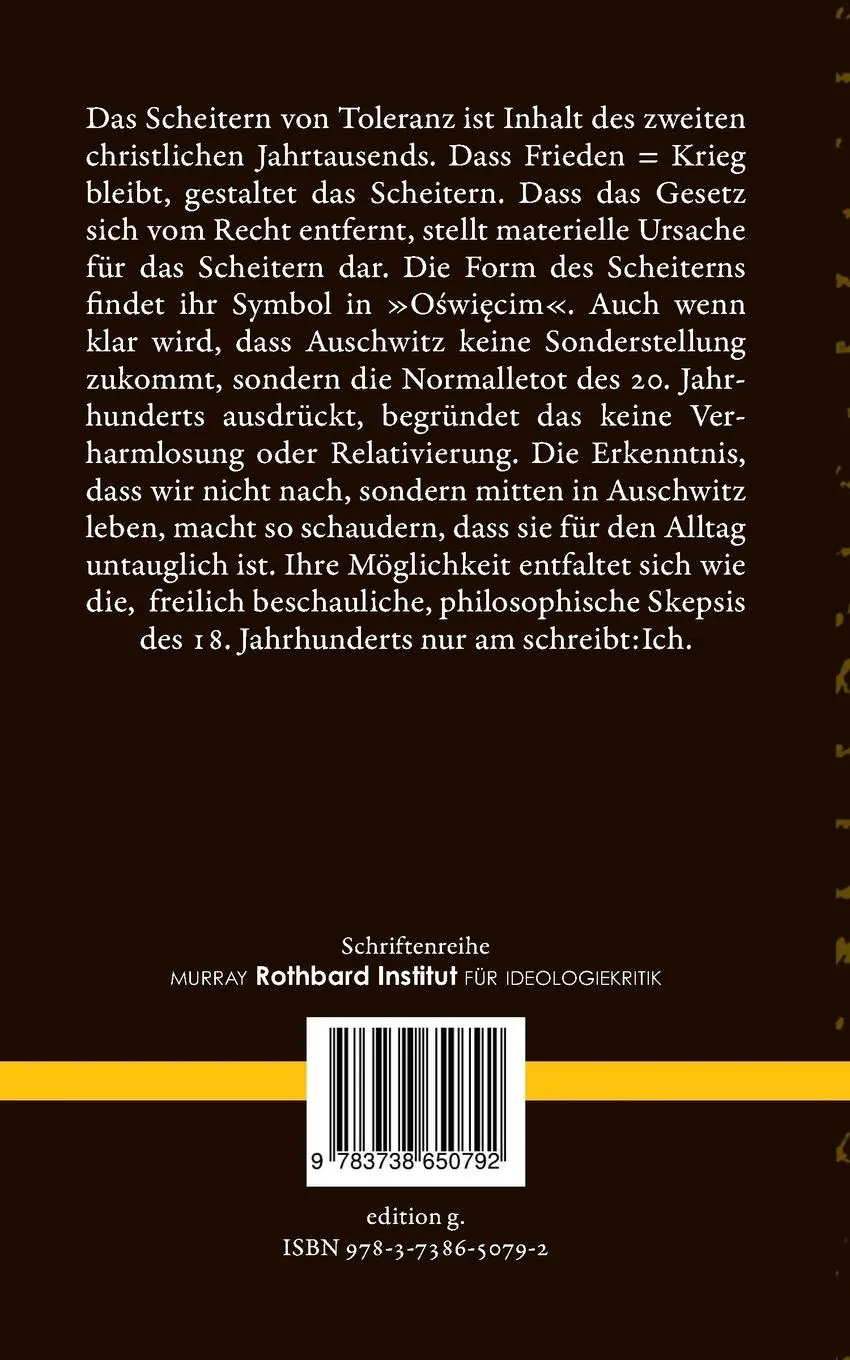 Rückseite: 9783738650792 | Die Katastrophe der Befreiung | Faschismus und Demokratie | Blankertz