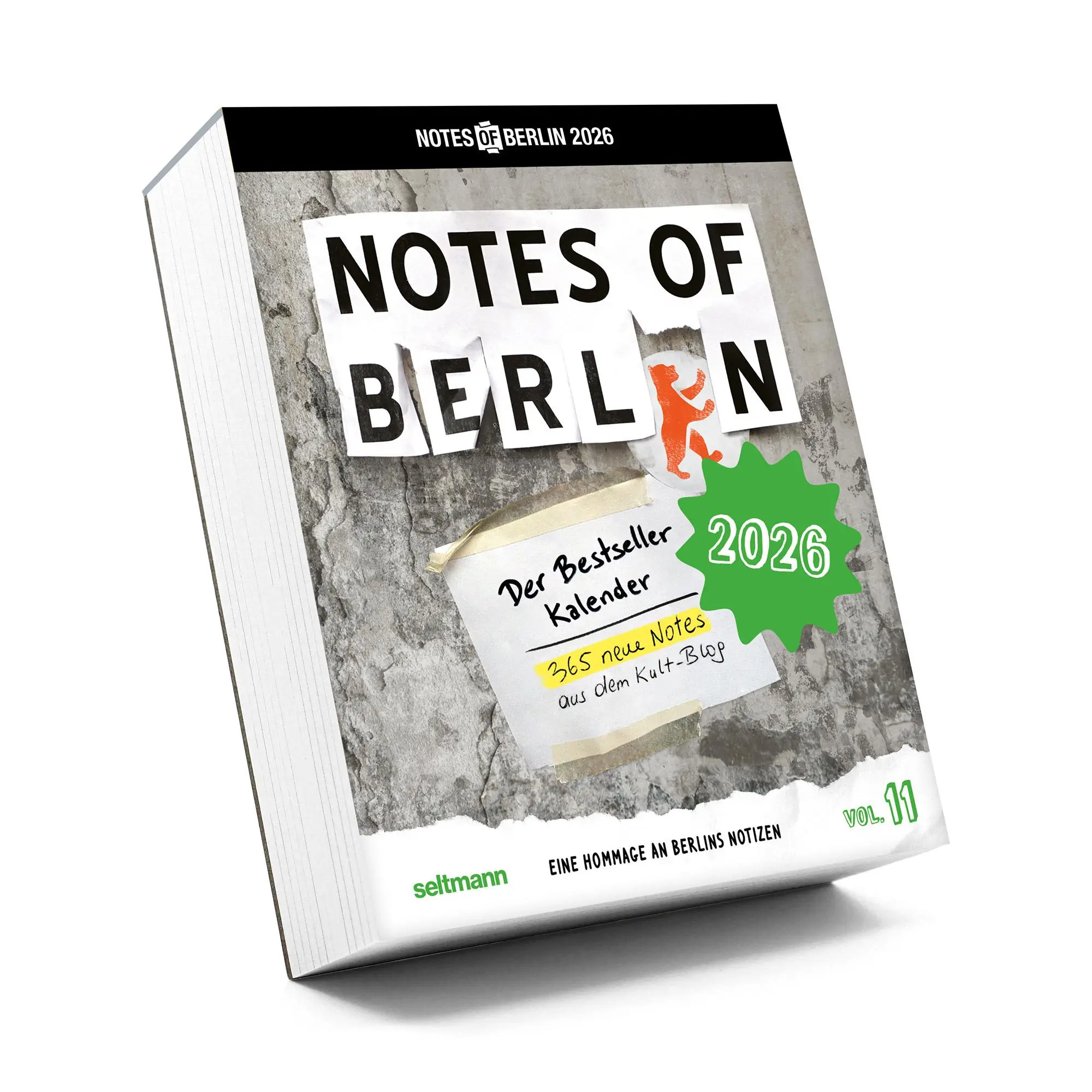 Bild: 9783949070792 | Notes of Berlin 2026 | Hol dir die Straße ins Haus! | Nist (u. a.)