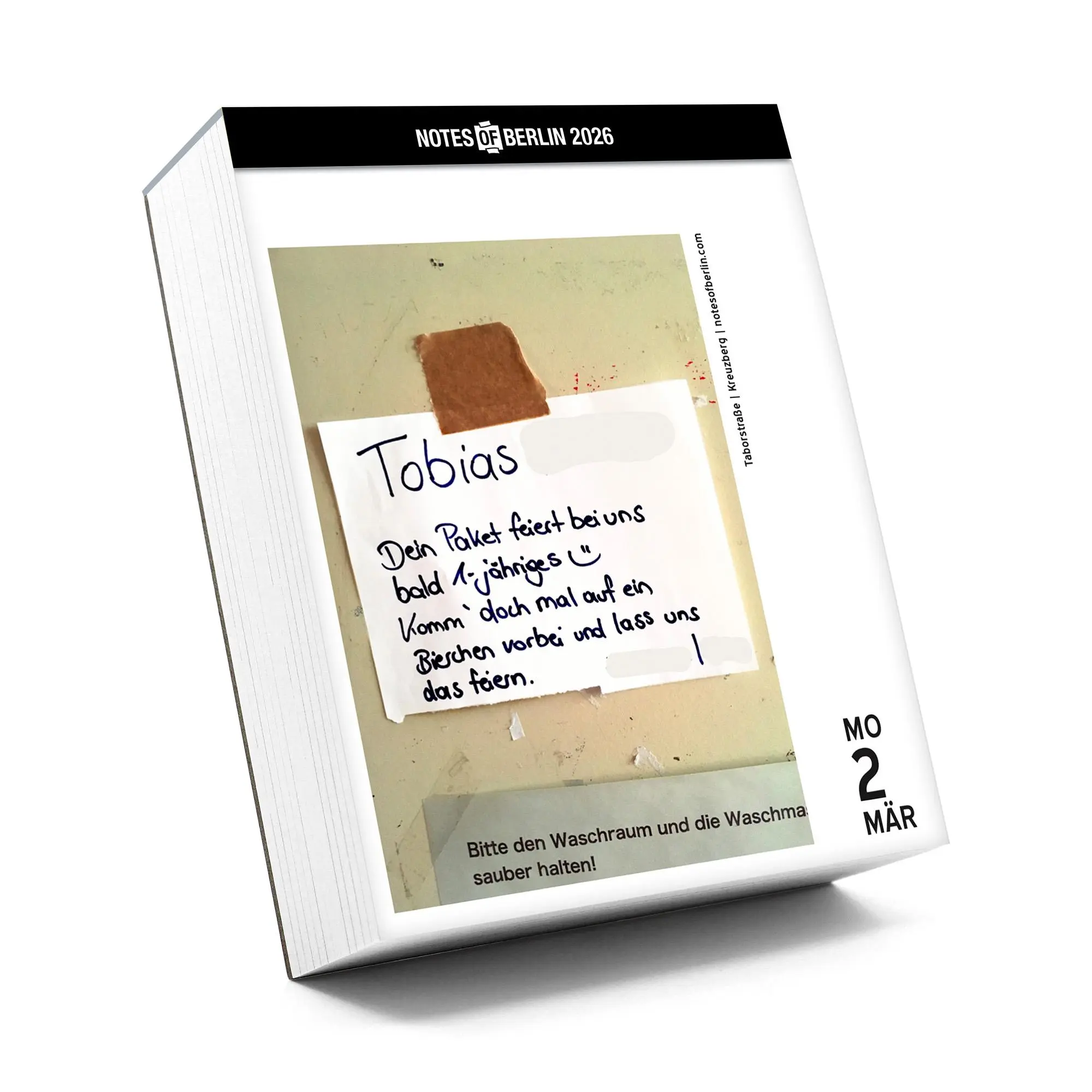 Bild: 9783949070792 | Notes of Berlin 2026 | Hol dir die Straße ins Haus! | Nist (u. a.)