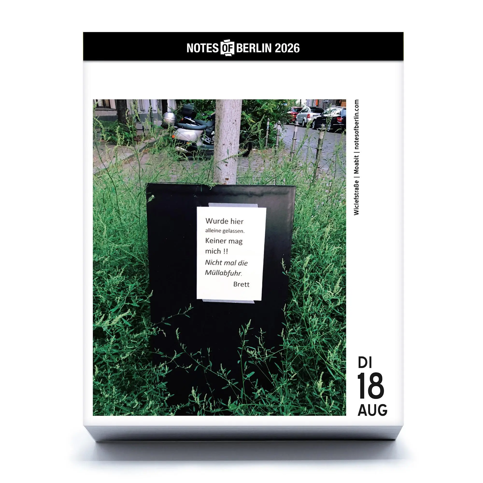 Bild: 9783949070792 | Notes of Berlin 2026 | Hol dir die Straße ins Haus! | Nist (u. a.)