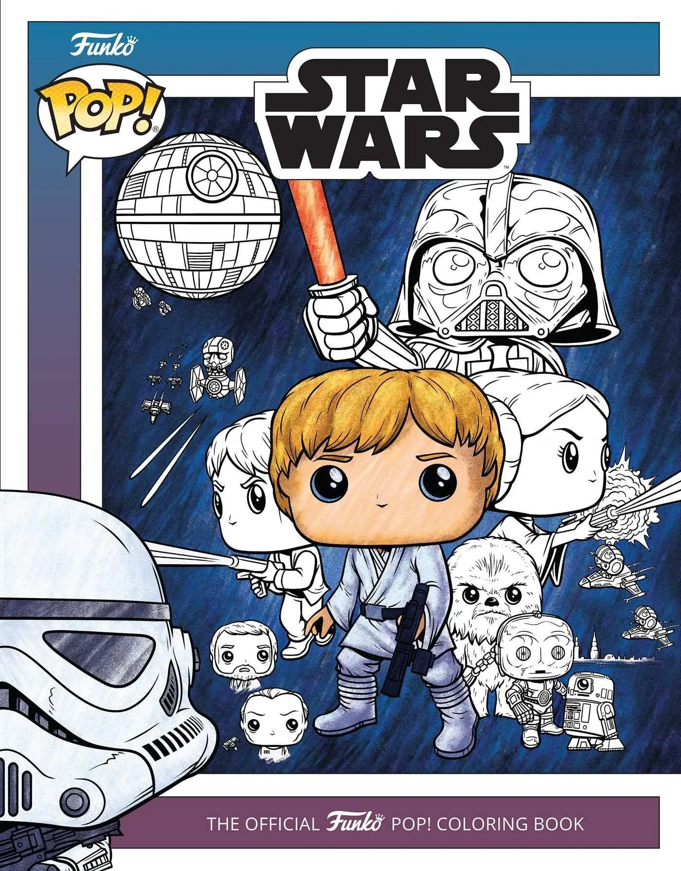 Cover: 9798337400792 | Star Wars: The Official Funko Pop! Coloring Book | Taschenbuch | 2025