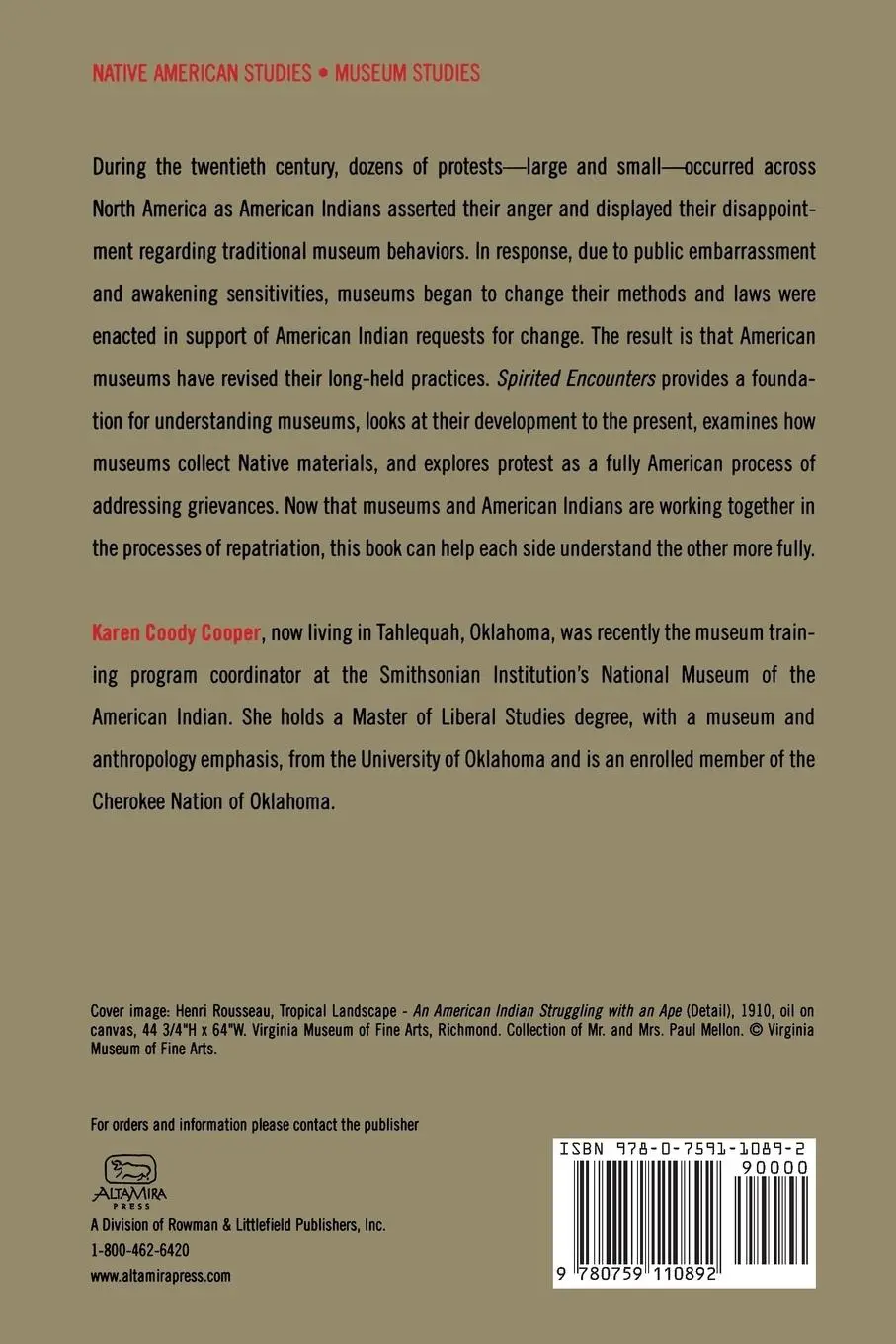 Rückseite: 9780759110892 | Spirited Encounters | Karen Coody Cooper | Taschenbuch | Englisch