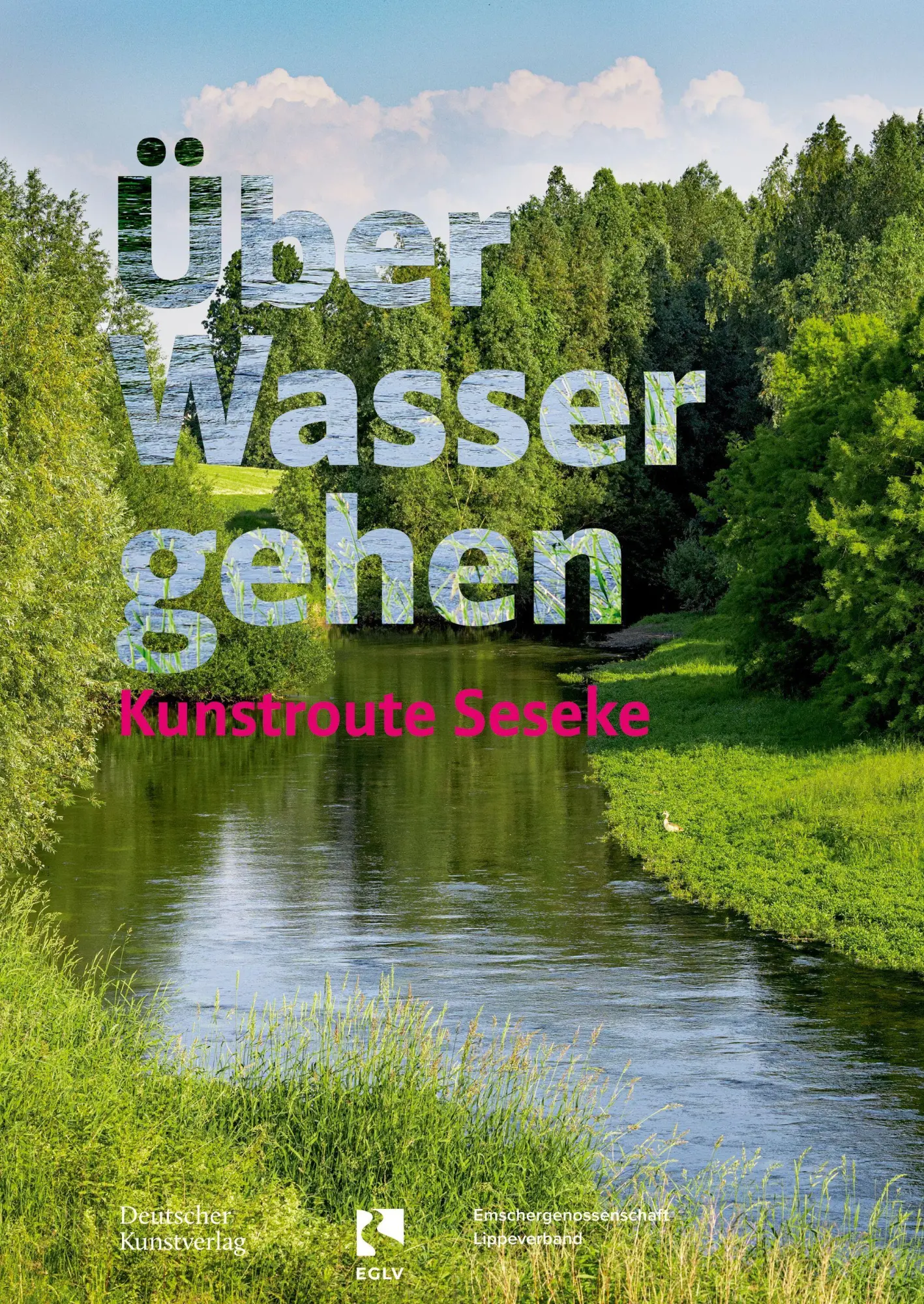 Cover: 9783422800892 | Über Wasser gehen | Kunstroute Seseke | Agnes Sawer (u. a.) | Buch