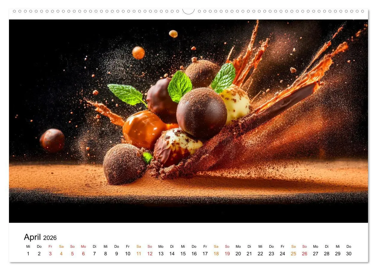 Bild: 9783457310892 | Schätze der Confiserie Kunst (hochwertiger Premium Wandkalender...