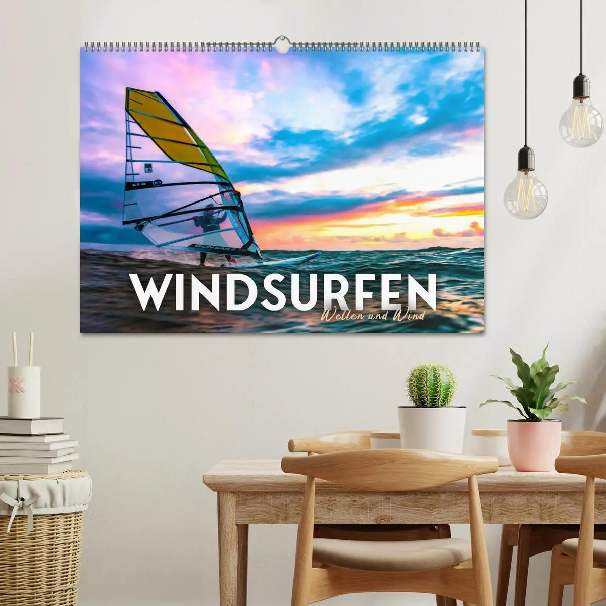 Bild: 9783457550892 | Windsurfen - Wellen und Wind (Wandkalender 2026 DIN A2 quer),...
