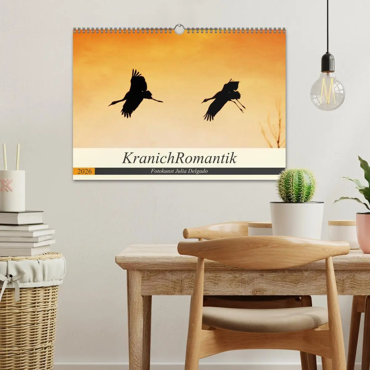 Bild: 9783457930892 | KranichRomantik (Wandkalender 2026 DIN A3 quer), CALVENDO...