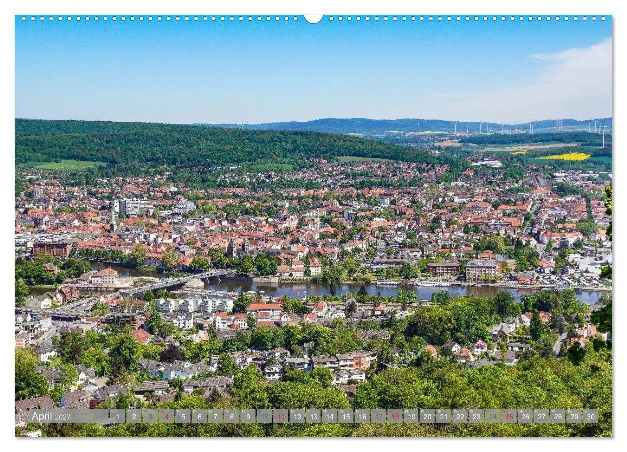 Bild: 9783569730892 | Weserbergland - sagenhaft schön (hochwertiger Premium Wandkalender...
