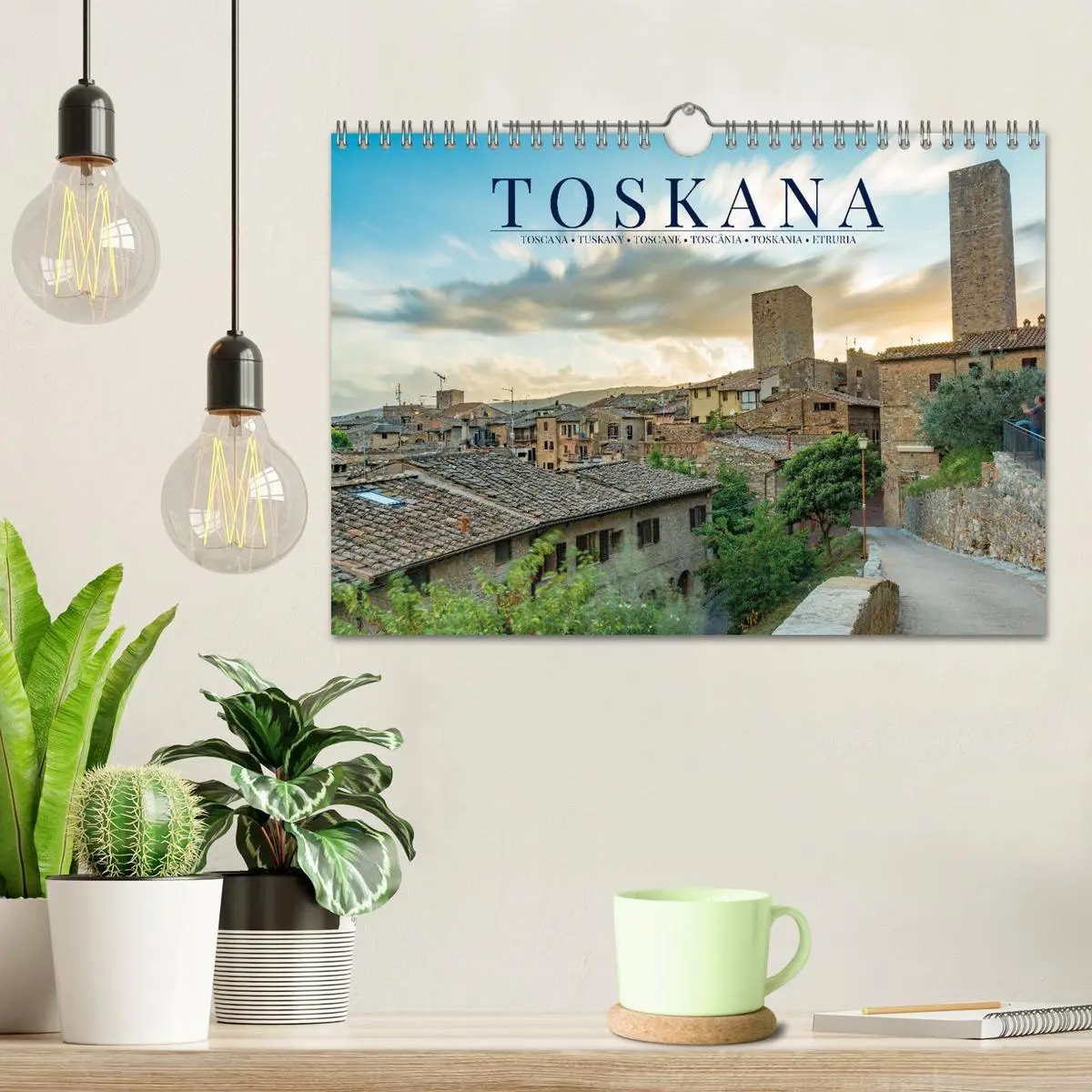 Bild: 9783569800892 | Motive der Toskana (Wandkalender 2027 DIN A4 quer), CALVENDO...