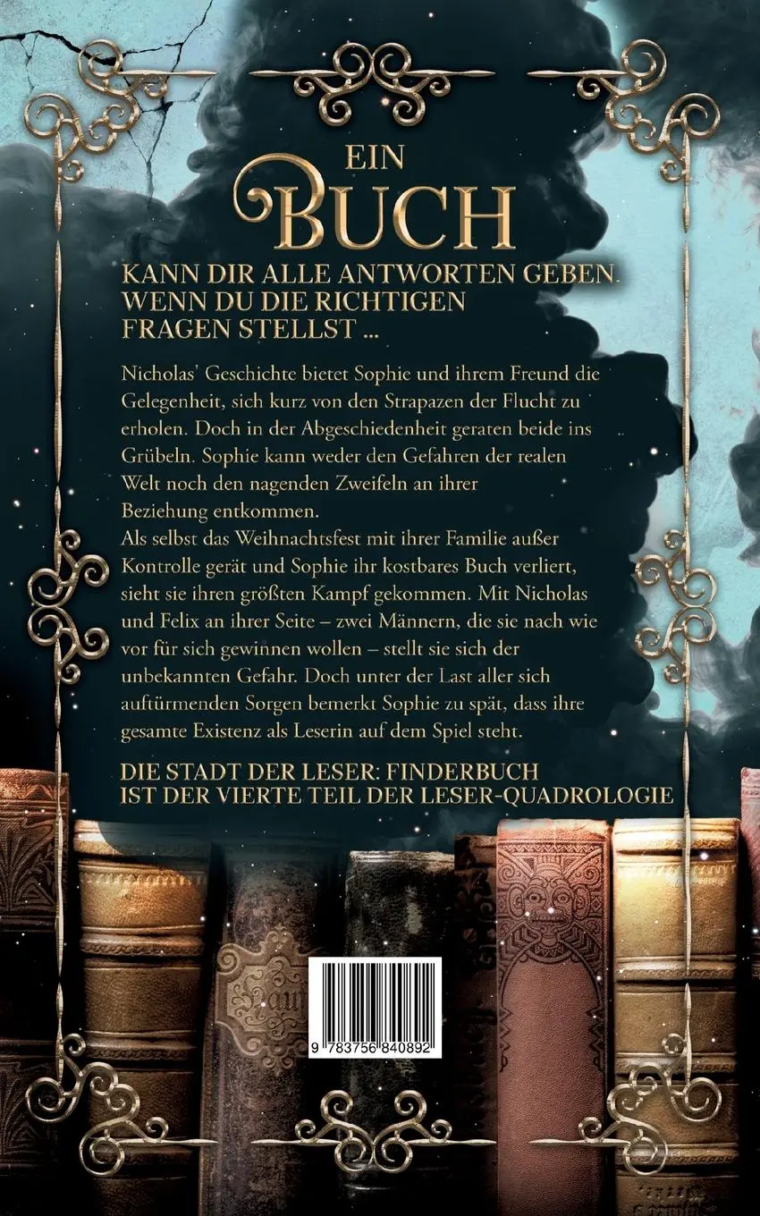 Rückseite: 9783756840892 | Die Stadt der Leser | Finderbuch | Greta Tidevand | Taschenbuch | 2022