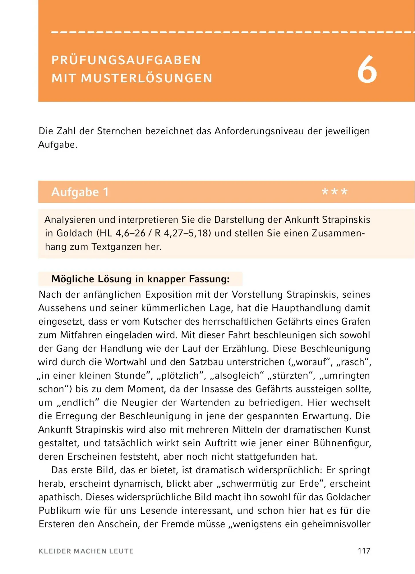 Bild: 9783804420892 | Kleider machen Leute von Gottfried Keller- Textanalyse und...