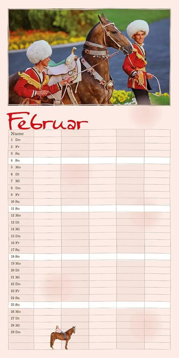 Bild: 9783964120892 | Familienplaner Pferderdeglück 2027 | Gabriele Boiselle | Kalender