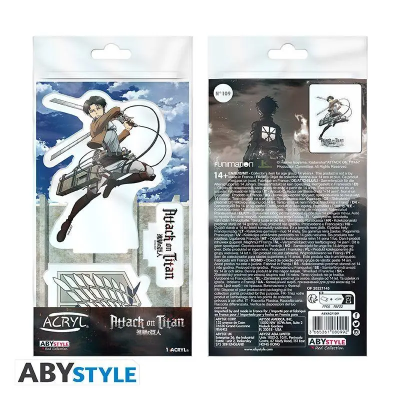 Bild: 3665361080992 | ATTACK ON TITAN - Acryl® - S3 Levi | Deutsch | 2025 | ABYSSE CORP SAS