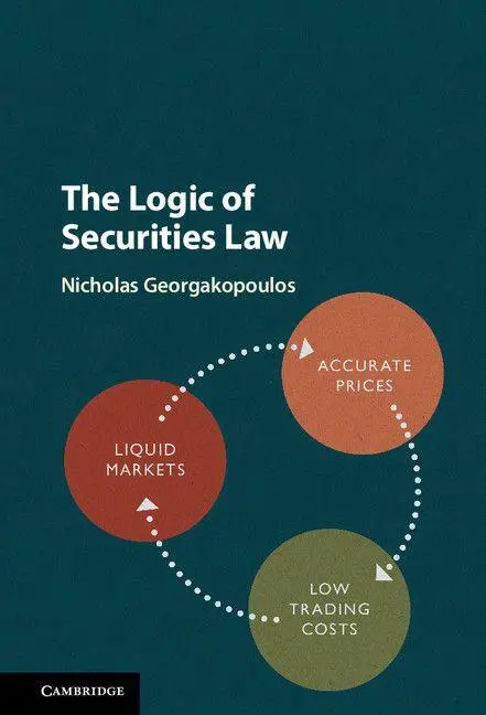 Cover: 9781316610992 | The Logic of Securities Law | Nicholas Georgakopoulos | Taschenbuch