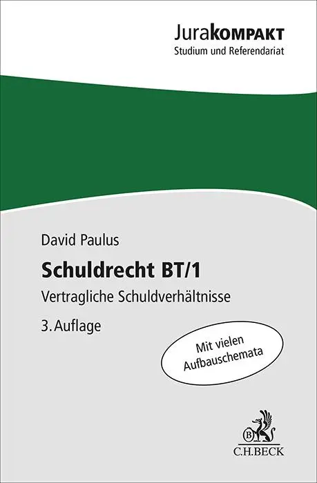 Cover: 9783406810992 | Schuldrecht BT/1 | Vertragliche Schuldverhältnisse | David Paulus