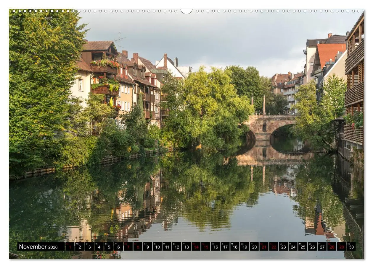 Bild: 9783457920992 | Wunderbares Nürnberg (Wandkalender 2026 DIN A2 quer), CALVENDO...