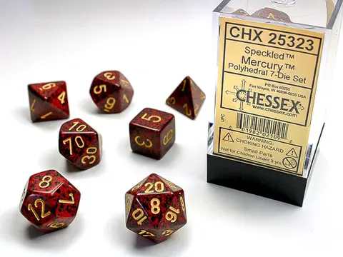 Cover: 601982021092 | Speckled® Polyhedral Mercury™ 7-Die Set | deutsch | Chessex