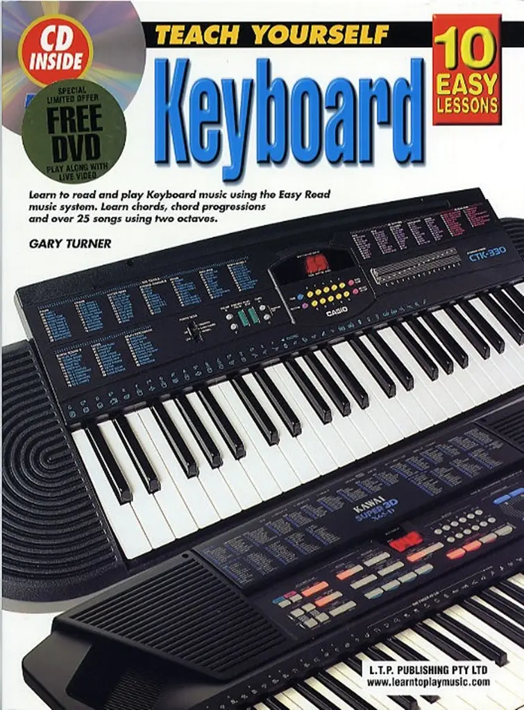Cover: 9781864691092 | Learn To Play Electronic Keyboard | Gary Turner | 10 Easy Lessons