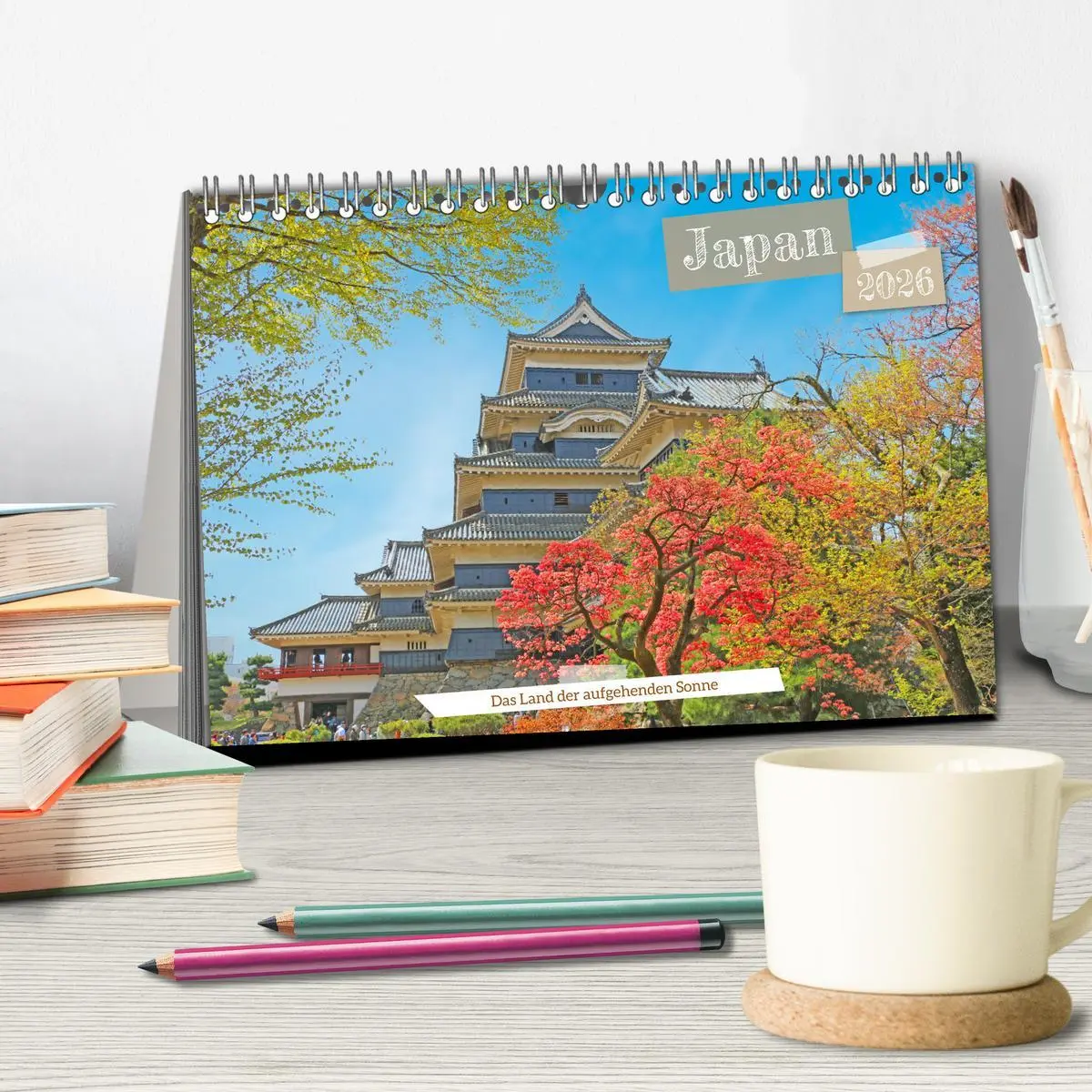 Bild: 9783457671092 | Japan das Land der aufgehenden Sonne (Tischkalender 2026 DIN A5...
