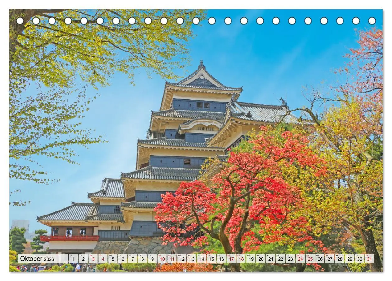 Bild: 9783457671092 | Japan das Land der aufgehenden Sonne (Tischkalender 2026 DIN A5...