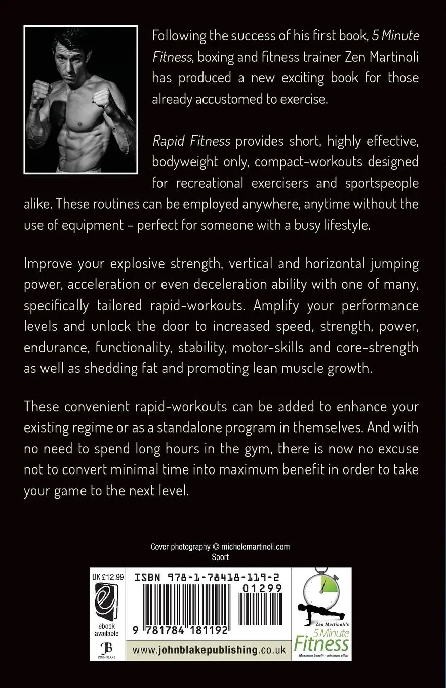 Rückseite: 9781784181192 | Rapid Fitness - Elevate Your Fitness to New Heights in Minutes | Buch