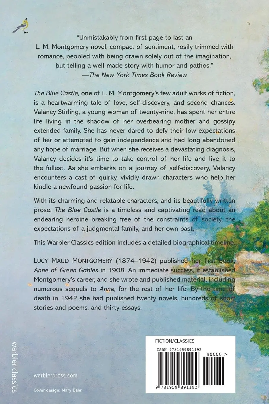 Rückseite: 9781959891192 | The Blue Castle (Warbler Classics Annotated Edition) | Montgomery
