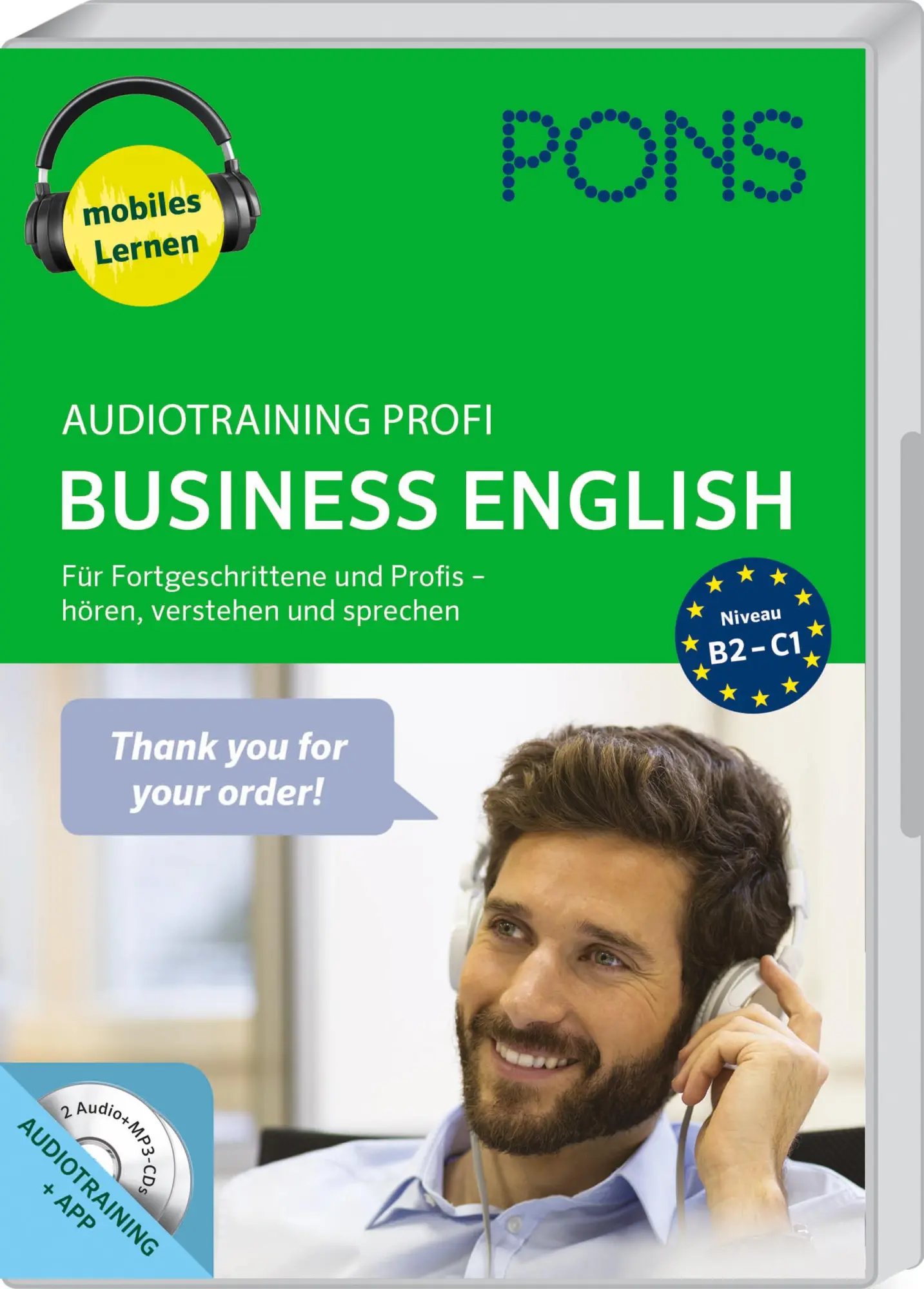 Cover: 9783125601192 | PONS Audiotraining Profi Business English | Audio-CD | 88 S. | Deutsch