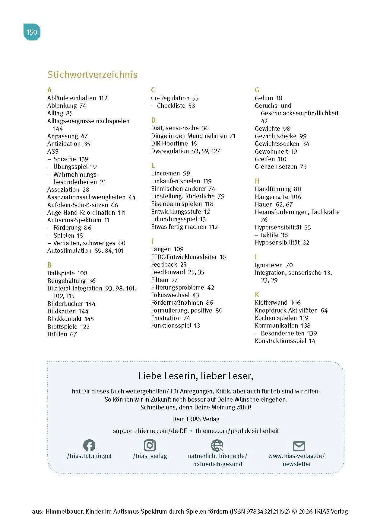 Bild: 9783432121192 | Kinder im Autismus-Spektrum durch Spielen fördern | Himmelbauer | Buch