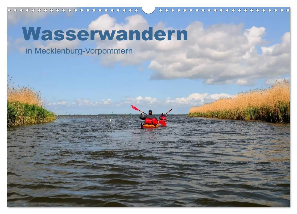 Cover: 9783435641192 | Wasserwandern in Mecklenburg-Vorpommern (Wandkalender 2025 DIN A3...