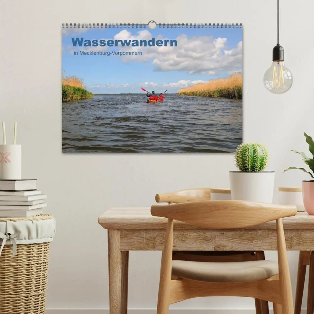 Bild: 9783435641192 | Wasserwandern in Mecklenburg-Vorpommern (Wandkalender 2025 DIN A3...