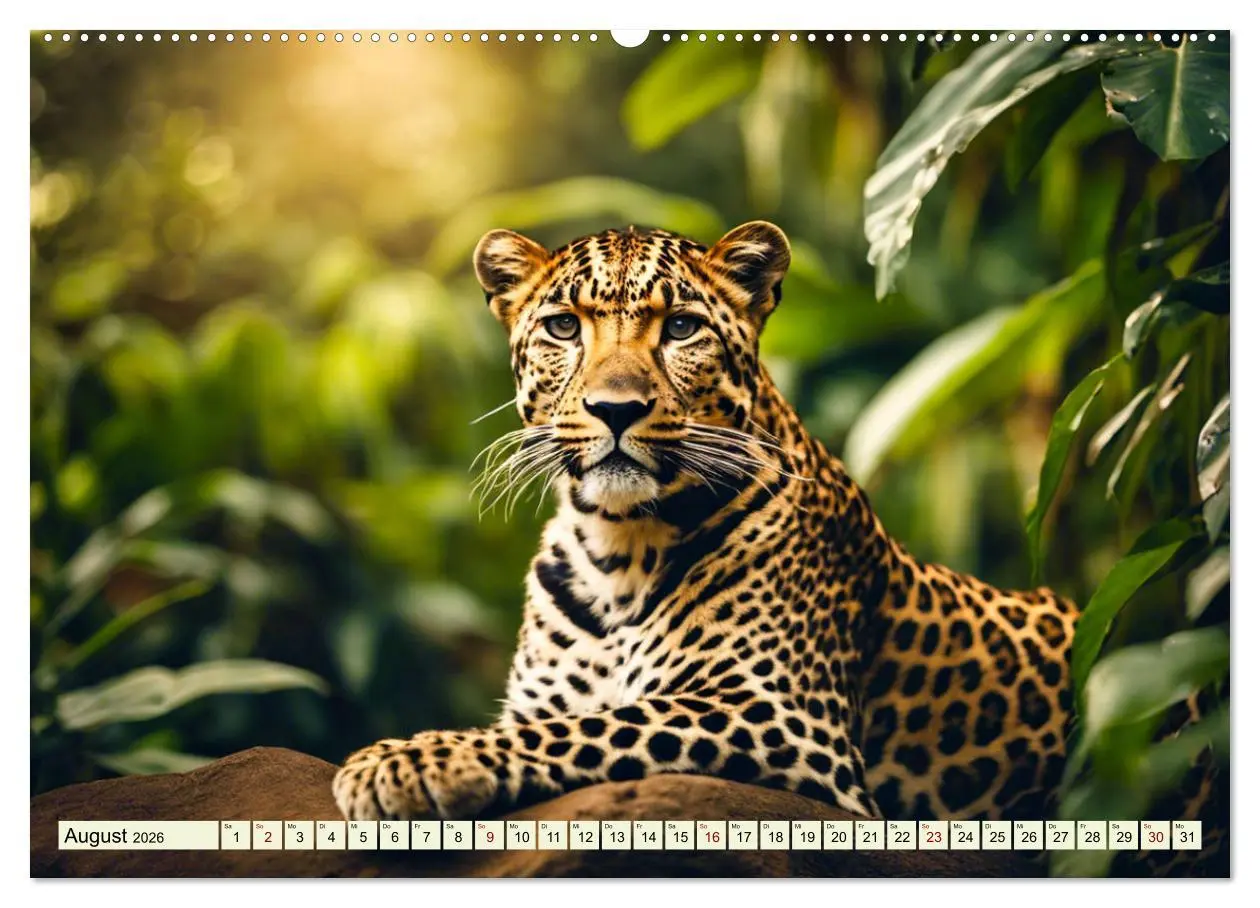 Bild: 9783457421192 | Gefleckte Jäger (hochwertiger Premium Wandkalender 2026 DIN A2...