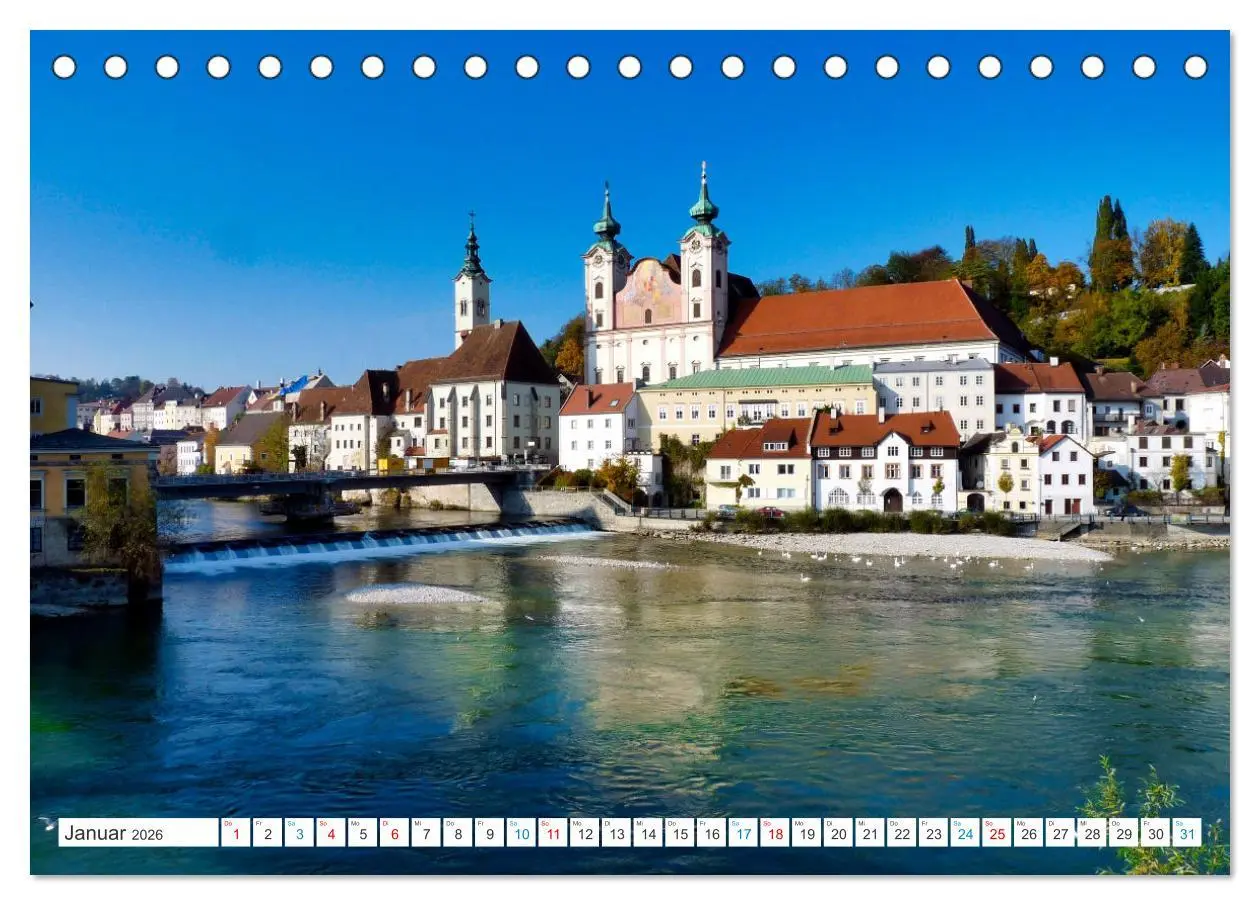 Bild: 9783457591192 | Lockendes Oberösterreich (Tischkalender 2026 DIN A5 quer), CALVENDO...