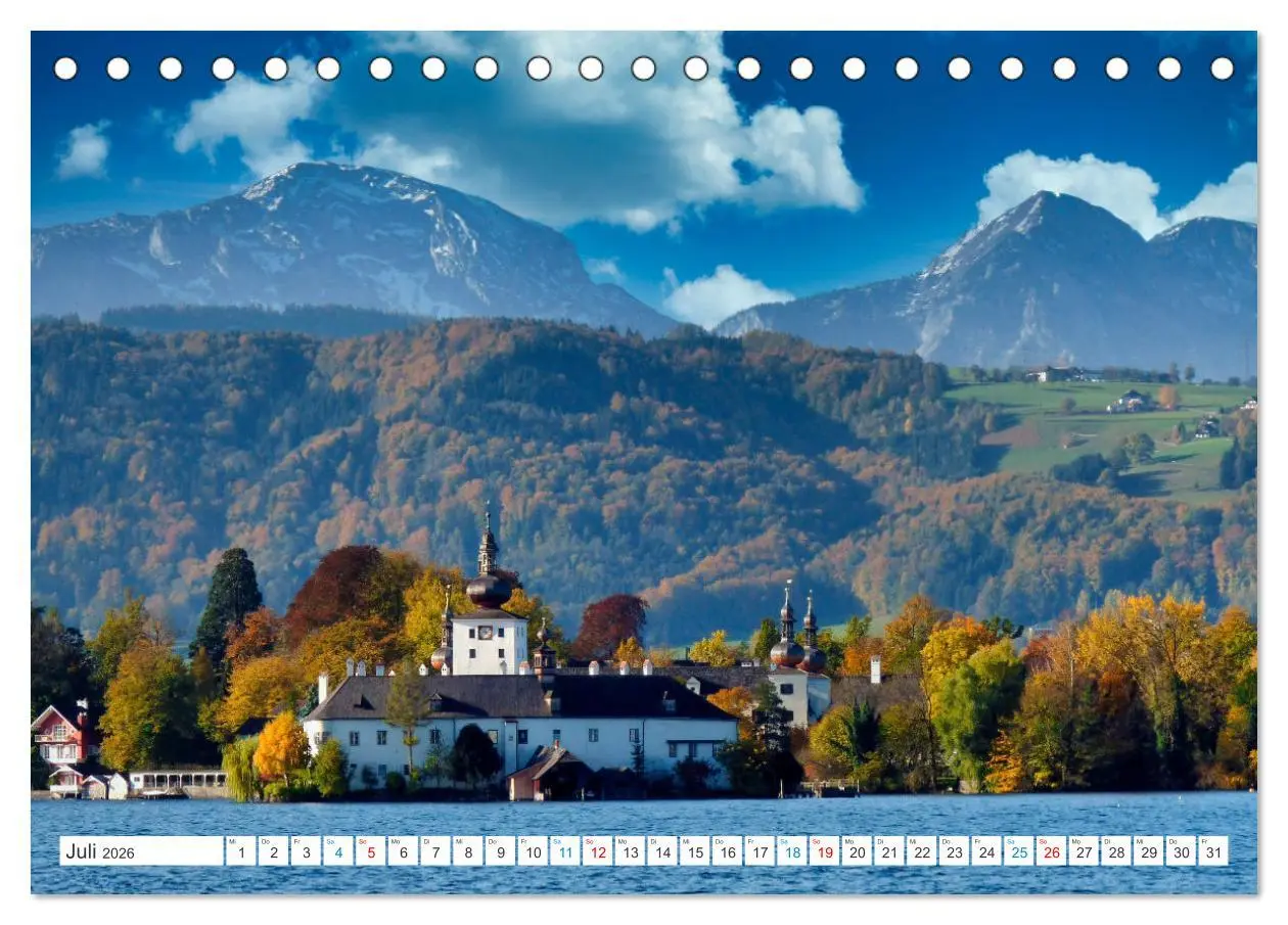 Bild: 9783457591192 | Lockendes Oberösterreich (Tischkalender 2026 DIN A5 quer), CALVENDO...