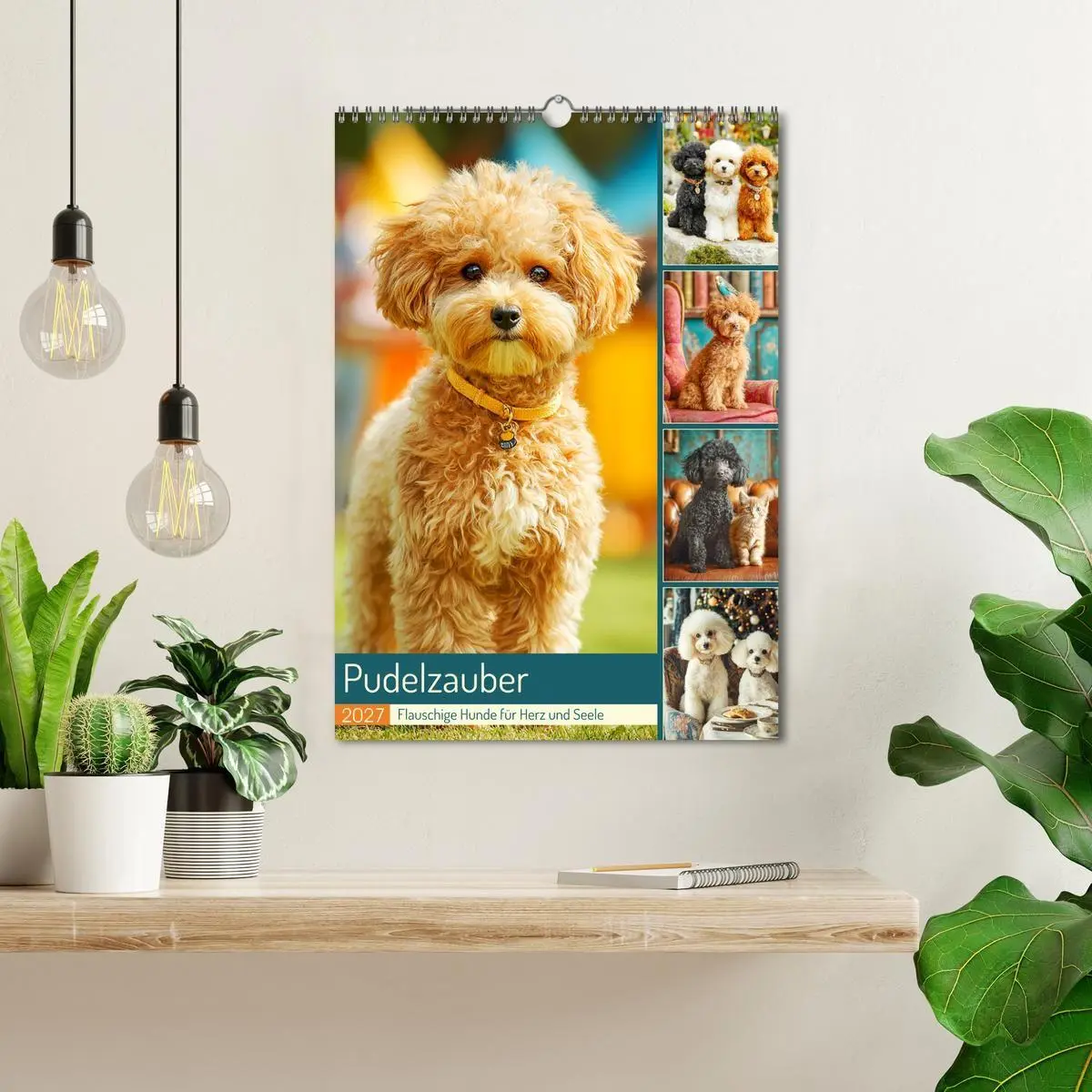 Bild: 9783516751192 | Pudelzauber. Flauschige Hunde für Herz und Seele (Wandkalender 2027...