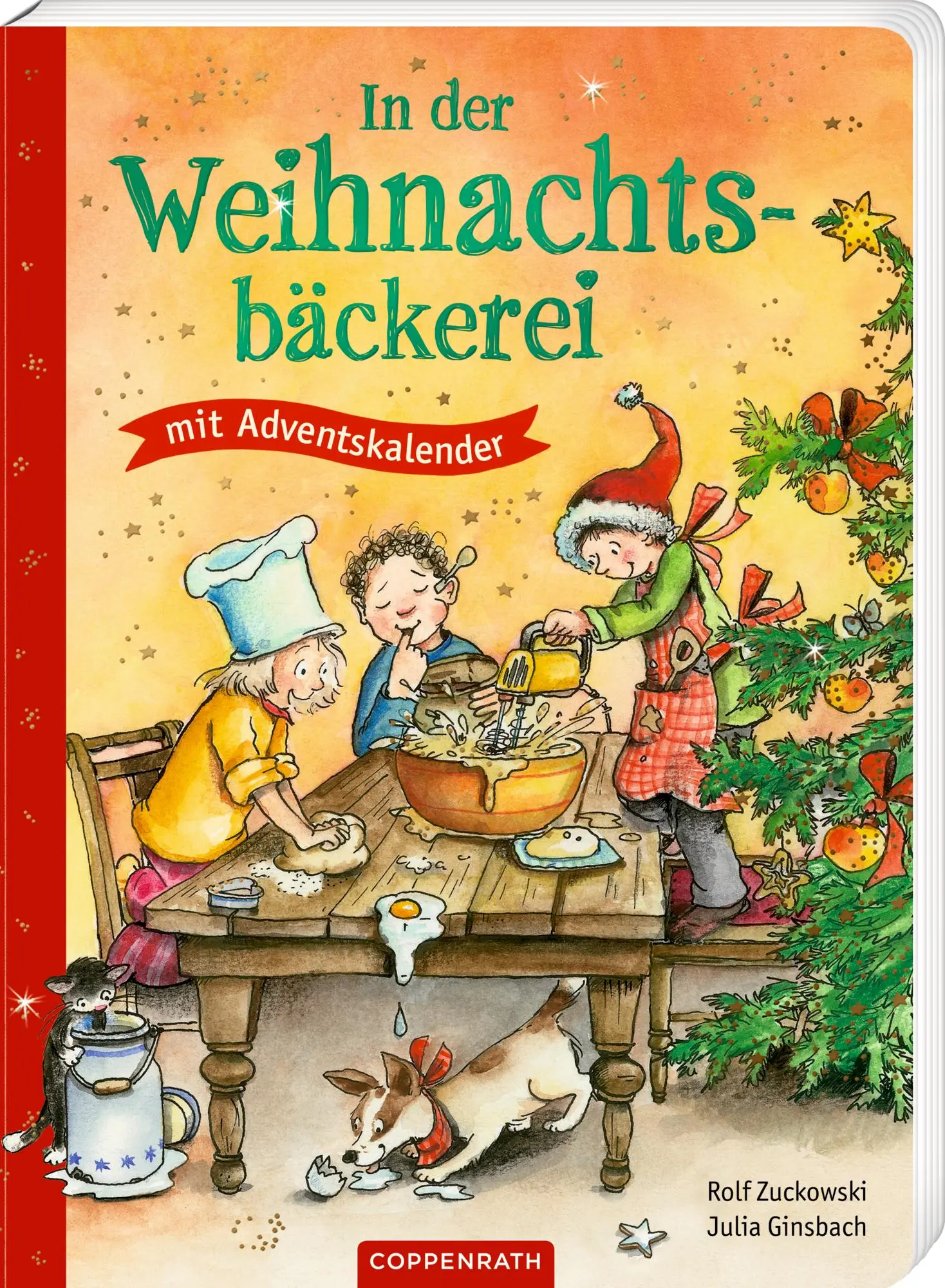 Cover: 9783649651192 | In der Weihnachtsbäckerei | Buch mit Adventskalender | Rolf Zuckowski