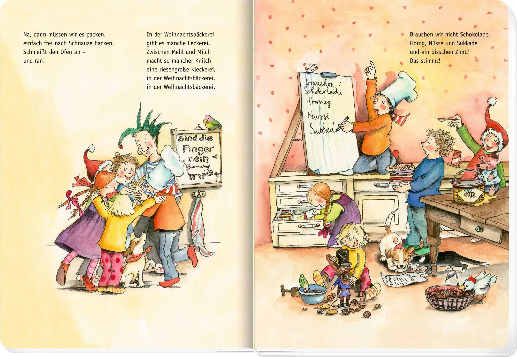 Bild: 9783649651192 | In der Weihnachtsbäckerei | Buch mit Adventskalender | Rolf Zuckowski