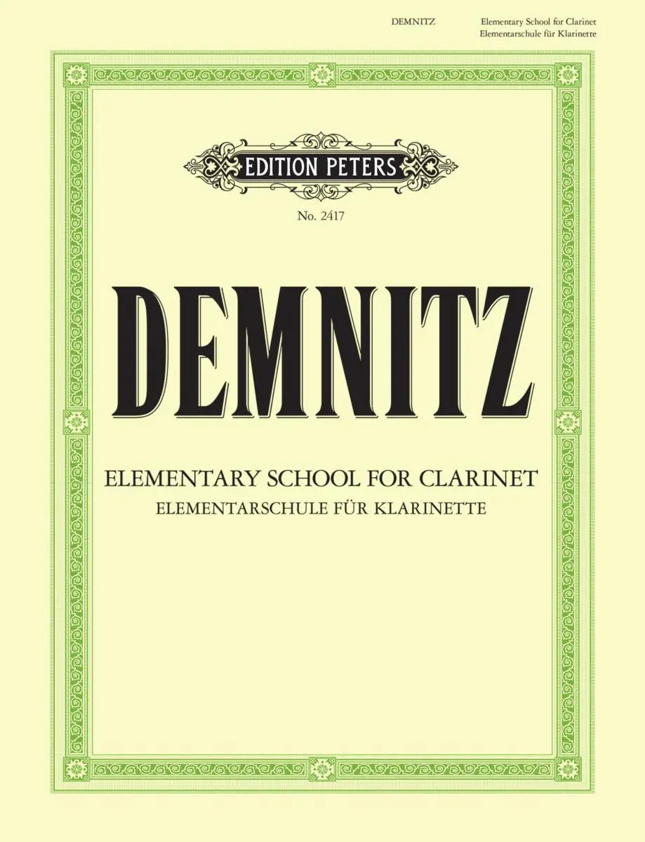 Cover: 9790014011192 | Elementarschule für Klarinette | Elementary School for Clarinet | 2001
