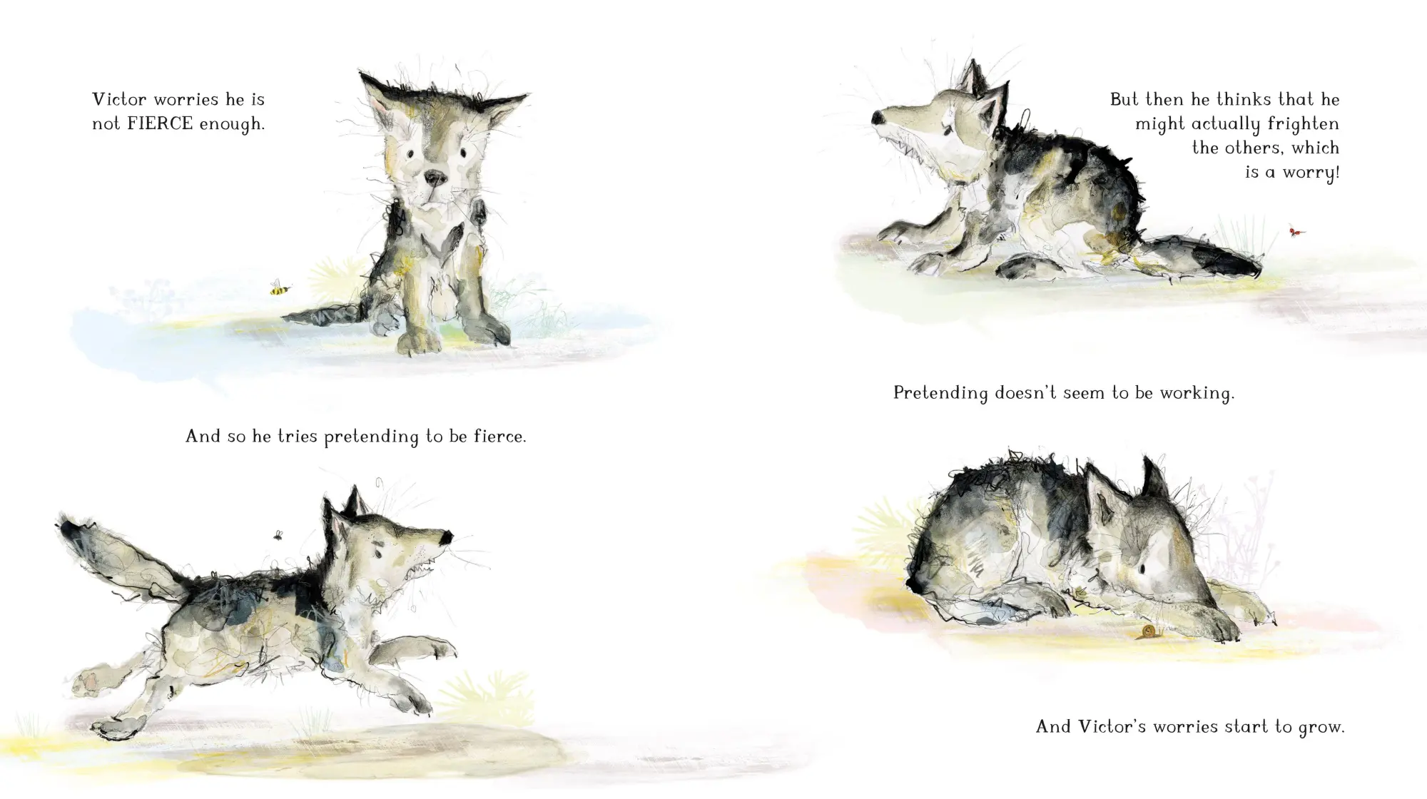 Bild: 9781529051292 | Victor, the Wolf with Worries | Catherine Rayner | Taschenbuch | 32 S.