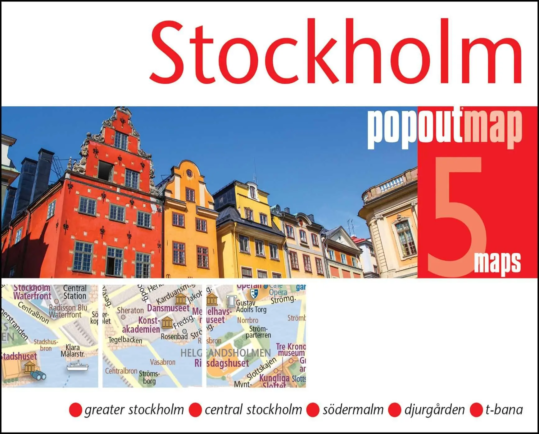 Cover: 9781917131292 | Stockholm Double | Popout Map | (Land-)Karte | Gefalzt | Englisch