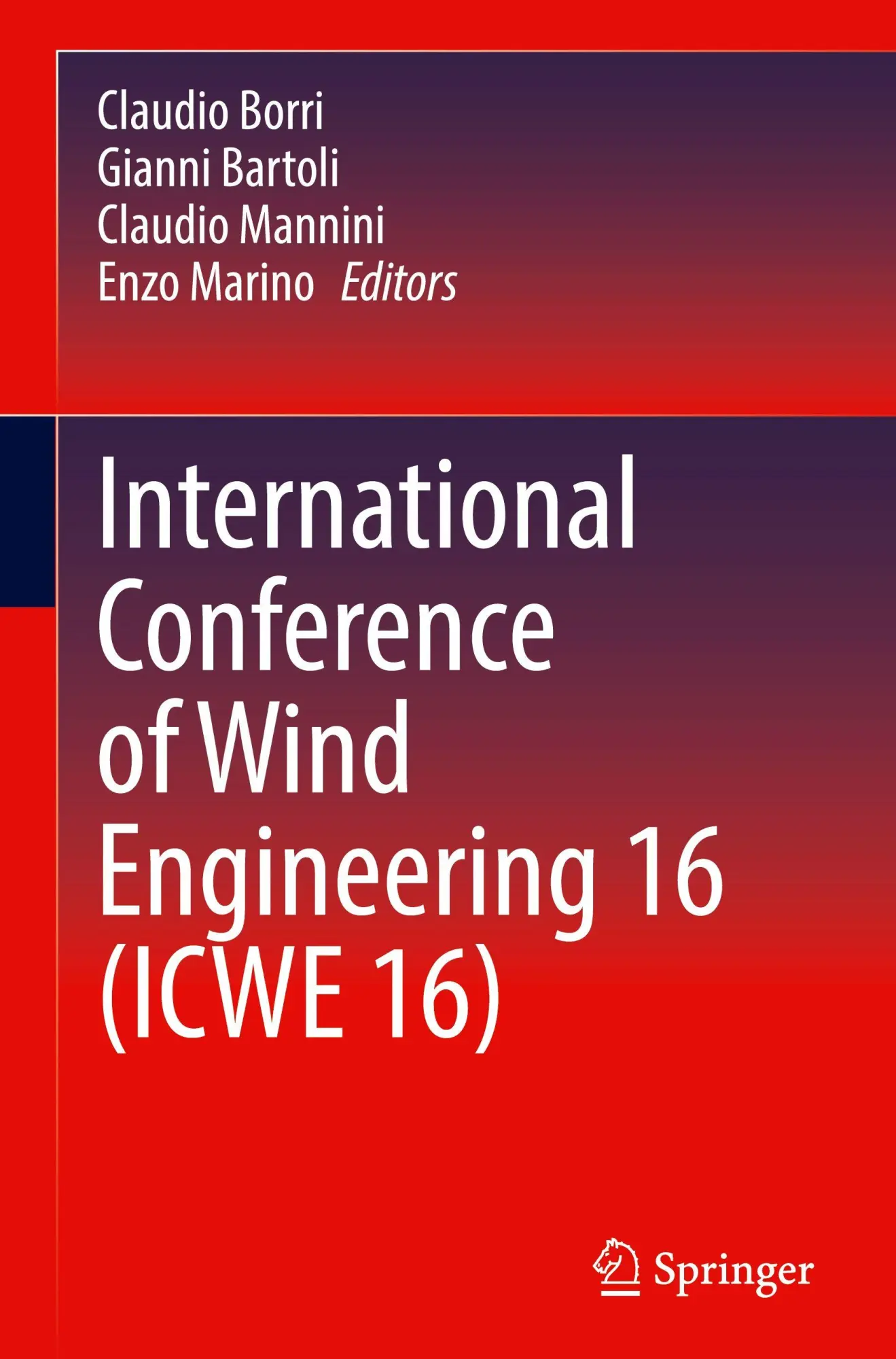 International Conference of Wind Engineering 16 (ICWE 16)