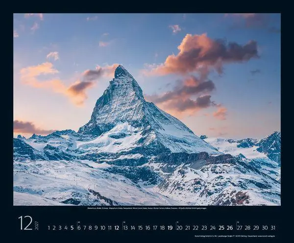 Bild: 9783819301292 | Wunder der Welt 2027 | Verlag Korsch | Kalender | Spiralbindung | 2027