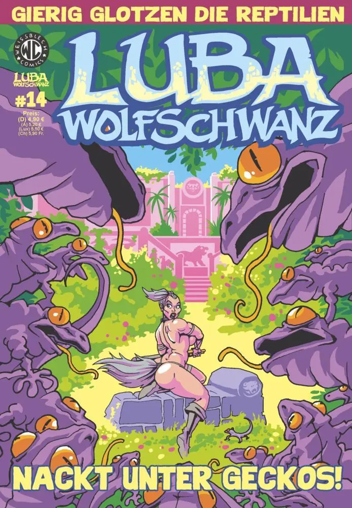 Cover: 9783869591292 | Luba Wolfschwanz 14 | Nackt unter Geckos | Eckart Breitschuh (u. a.)
