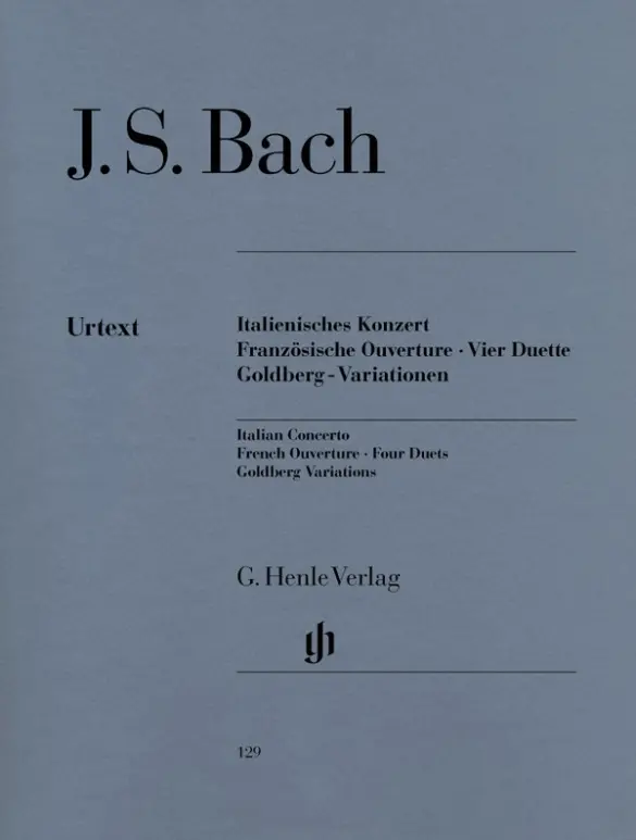 Cover: 9790201801292 | Italienisches Konzert, Französische Ouverture, Vier Duette,...