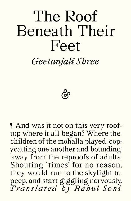 Cover: 9781916751392 | The Roof Beneath Their Feet | Geetanjali Shree | Taschenbuch | 2026