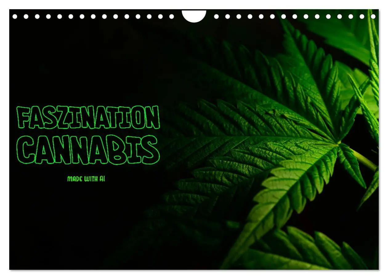 Cover: 9783457331392 | Faszination Cannabis (Wandkalender 2026 DIN A4 quer), CALVENDO...