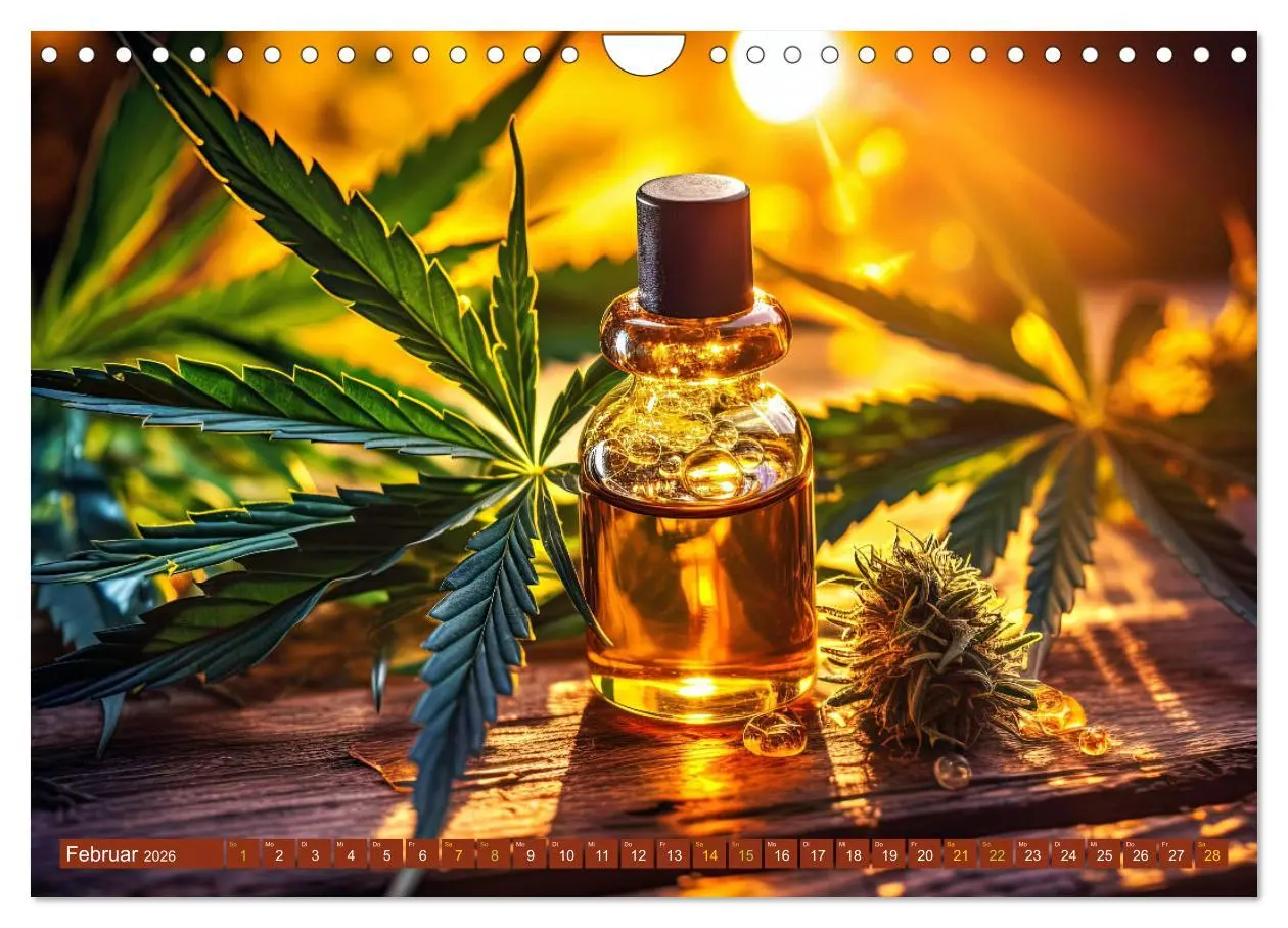Bild: 9783457331392 | Faszination Cannabis (Wandkalender 2026 DIN A4 quer), CALVENDO...