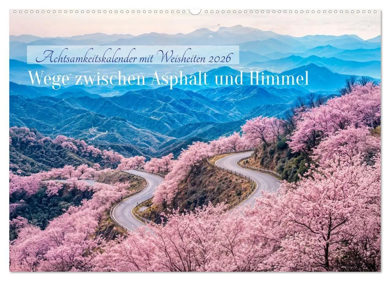 Cover: 9783516661392 | Wege zwischen Asphalt und Himmel - Achtsamkeitskalender mit...